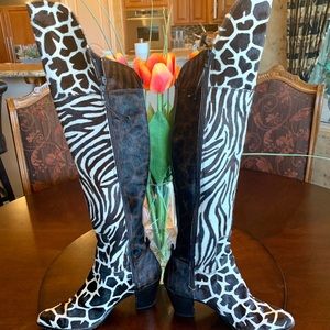 Donald Pliner knee high boots